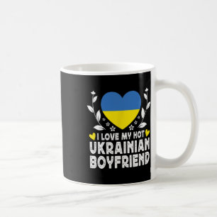 Caneca De Café Eu Amo Meu Namorado Ucraniano Gostoso Casal Ucrâni