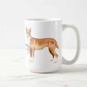 Caneca De Café Eu amo meu Podengo português