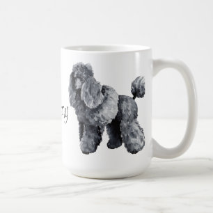 Caneca De Café Eu amo meu Poodle Miniatura