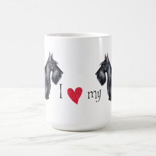 Caneca De Café Eu amo meu Scottie