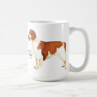 Eu amo meu Spaniel de galês Springer