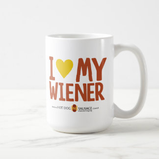 Caneca De Café Eu amo meu Wiener