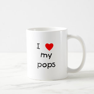 Caneca De Café Eu amo meus pop