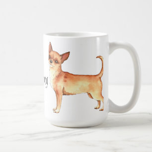 Caneca De Café Eu amo minha chihuahua