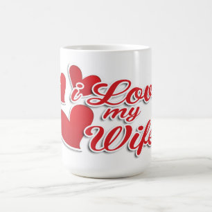 Caneca De Café Eu Amo minha esposa