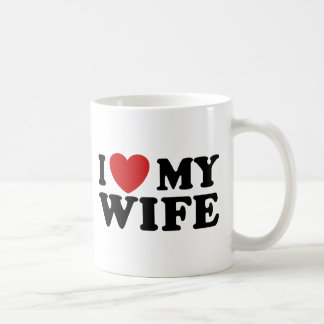 Caneca De Café Eu Amo Minha Esposa
