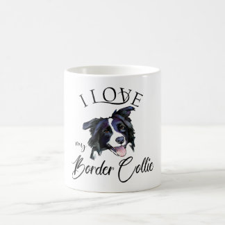 Caneca De Café Eu Amo Minha Fronteira Collie