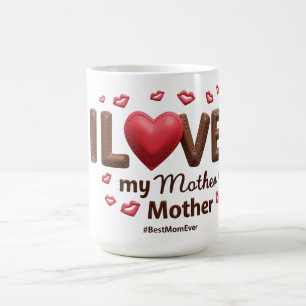 Caneca De Café Eu Amo Minha Mãe