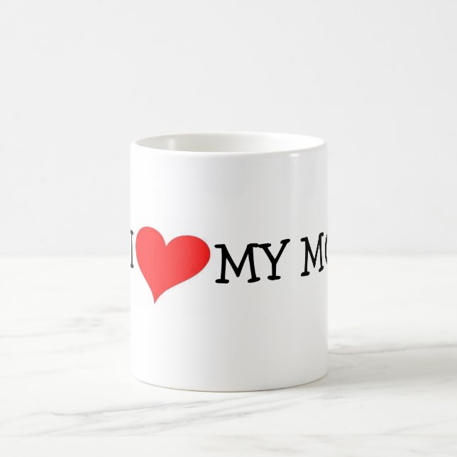 CANECA DE CAFÉ EU AMO MINHA MAMÃ (Centro)