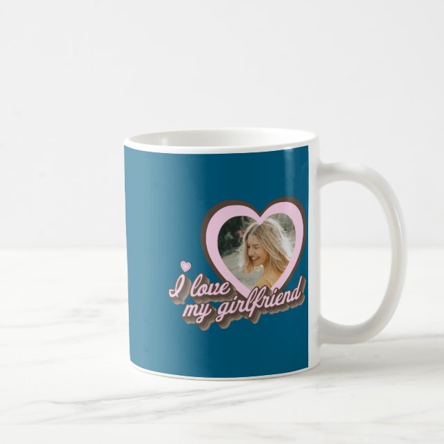 Caneca De Café Eu Amo Minha Namorada  (Direita)