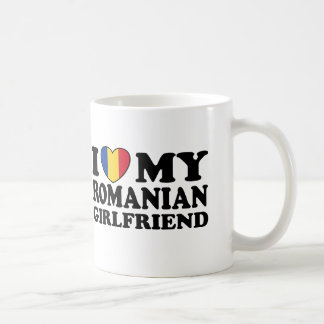 Caneca De Café Eu Amo Minha namorada Romena