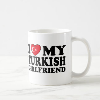 Caneca De Café Eu Amo Minha Namorada Turca