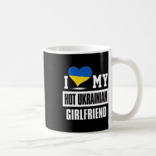 Caneca De Café Eu Amo Minha Quente Namorada Ucraniana Ucrânia