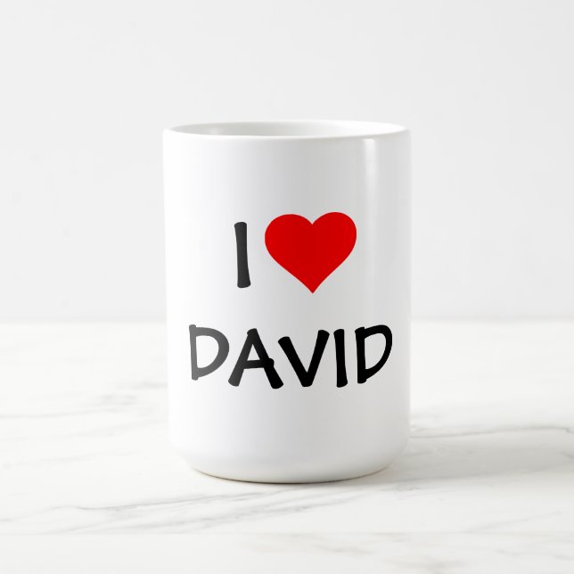 CANECA DE CAFÉ "EU AMO _____" MODELO--ADICIONE SEU PRÓPRIO NOME (Centro)