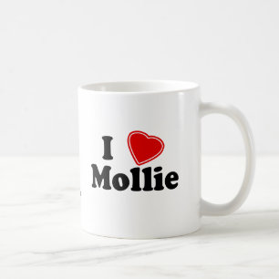 Caneca De Café Eu amo Mollie