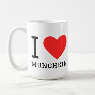 Caneca De Café Eu amo munchkin