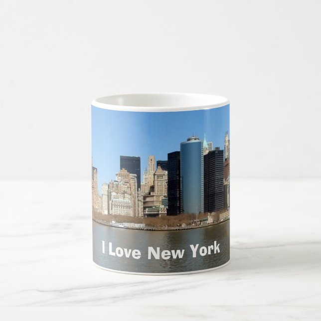 Caneca De Café Eu amo New York (Centro)