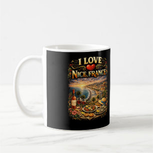 Caneca De Café Eu Amo Nice