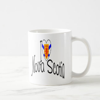 Caneca De Café Eu amo Nova Escócia