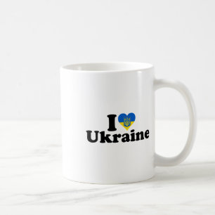 Caneca De Café Eu Amo o Amor à Ucrânia Orgulho Ucraniano Raízes A