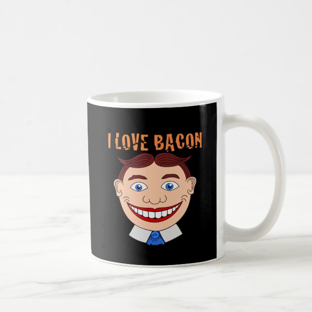 CANECA DE CAFÉ EU AMO O BACON (Direita)