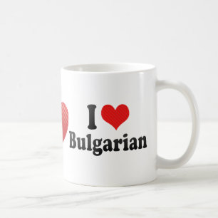Caneca De Café Eu amo o búlgaro
