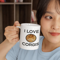 Eu amo o Bumbum Corgis Corgi