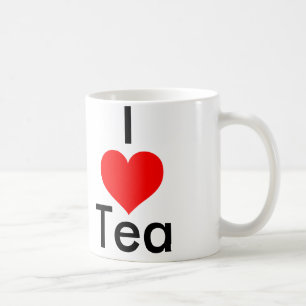 Caneca De Café Eu amo o Chá
