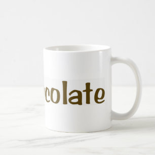 Caneca De Café Eu amo o chocolate