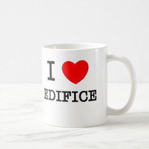 Caneca De Café Eu amo o edifício