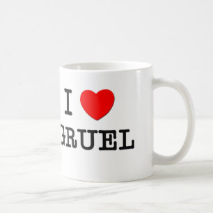 Caneca De Café Eu amo o Gruel
