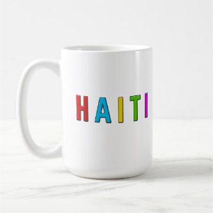 Caneca De Café Eu amo o Haiti