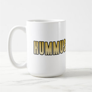 Caneca De Café Eu amo o hummo