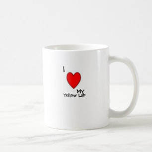 Caneca De Café Eu amo o meu.