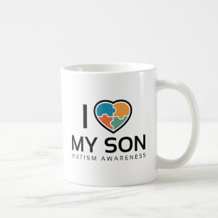 Caneca De Café Eu Amo O Meu Filho