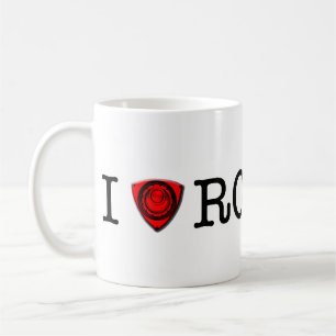 Caneca De Café Eu amo o motor giratório