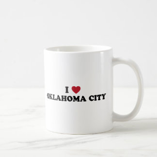Caneca De Café Eu amo o Oklahoma City