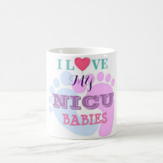Caneca De Café Eu Amo Os Meus Bebês NICU Mug