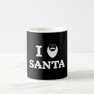Caneca De Café Eu Amo Papai Noel