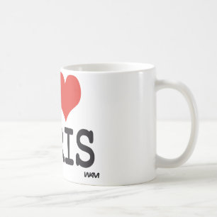 Caneca De Café Eu amo Paris