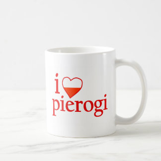 Caneca De Café Eu amo Pierogi