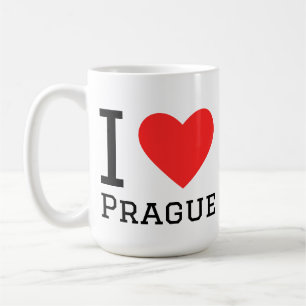 Caneca De Café Eu amo Praga