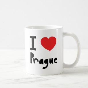 Caneca De Café Eu amo Praga