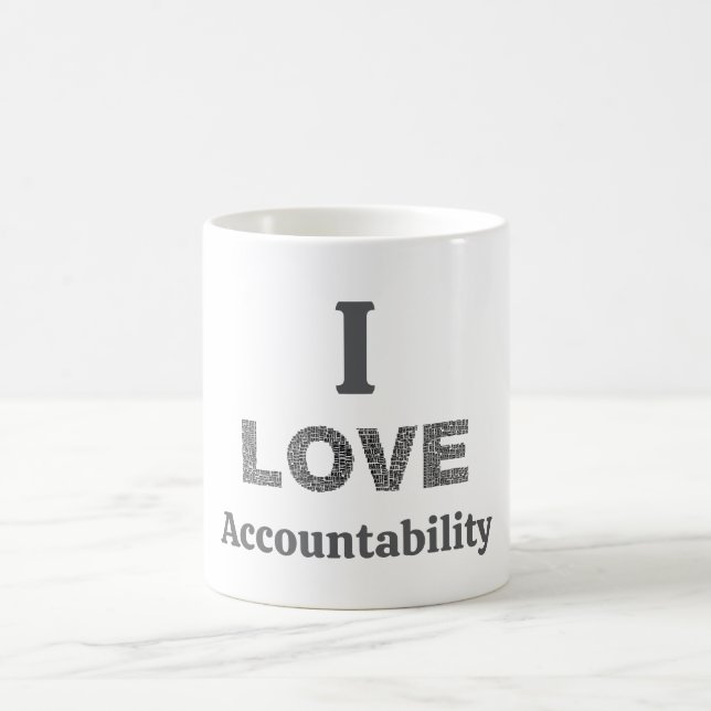 Caneca de Café Eu Amo Responsabilidade (Centro)