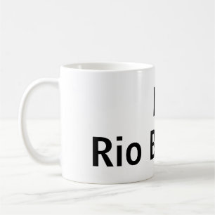 Caneca De Café Eu amo Rio Branco