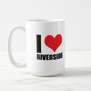 Caneca De Café Eu amo Riverside