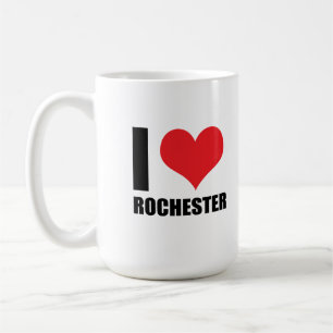 Caneca De Café Eu amo Rochester