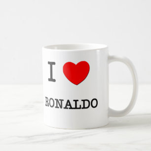 Caneca De Café Eu amo Ronaldo