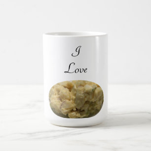Caneca De Café Eu Amo Salada De Batata
