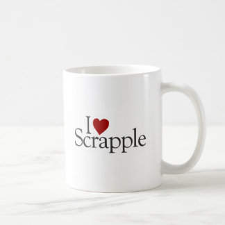 Caneca De Café Eu amo Scrapple